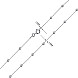 Ланцюг з срібла  M/RS11030 Rod-L/12 №3