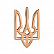 Значок з червоного золота  4143/01/0