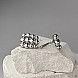 Сережки з білого золота з кульками P-538-E/02 №5