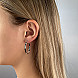 Сережки з срібла  ORT  8940 RH-E/12 №3