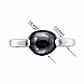 Каблучка з срібла з керамікою SR2824-B-R/12 №3