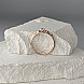 Каблучка з червоного золота з фіанітами s zirconia 13375/01/0/2134 №7