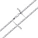 Ланцюг з срібла  073 S. FLAT-1-L/12 №3