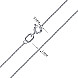 Ланцюг з срібла  12537-L/12 №3