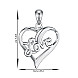 Підвіска-серце Love зі срібла  SZDP00324-P/12 №3