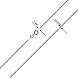 Ланцюг з срібла  GSD 040 Rod-L/12 №3