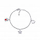 Браслет Uma&Umi з срібла з емаллю і фіанітом 419559600607