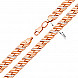 Браслет з червоного золота 74509 №2