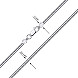 Ланцюг з срібла  Ctovi 026 Rod-L/12 №3