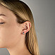 Серьги-кольца из серебра AE03392-E/12 №3