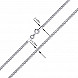Ланцюг з срібла  MNDC 040 Rod-L/12 №3