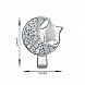 Серьги из серебра с фианитами 1EA91753-E/12/1 №2
