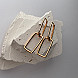 Сережки з червоного золота  22900/01/0 №5