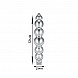 Серьги-кольца из серебра B01522-E/12 №2