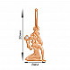 Підвіска-зодіак з червоного золота з фіанітом 3990/дв №3