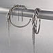 Серьги-кольца из серебра OCFXD000094-E/12 №5