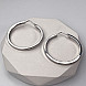 Серьги-кольца из серебра OF032-0014-E/12 №4
