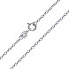 Ланцюг зі срібла  DROP OVAL-L/12 №2