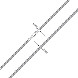 Ланцюг з срібла  SPG SQR D/C 060 Rod-L/12 №3