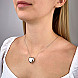 Кольє зі срібла з серцем CFAXD000125-K/12 №4