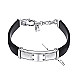 Браслет из серебра с каучуком BRBXU000119-B/12 №3