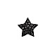 One earring made of red gold with cubic zirconia 21805-0/01/1/526