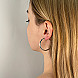 Серьги-кольца из серебра ORT_9185-E/12 №3