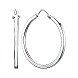 Серьги-кольца из серебра OF032-0014-E/12