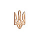 Сережка в одне вухо з червоного золота  21582-0/01/0