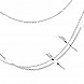 Колье из серебра CFAXD000190-K/12 №2