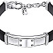 Браслет из серебра с каучуком BRBXU000119-B/12 №2
