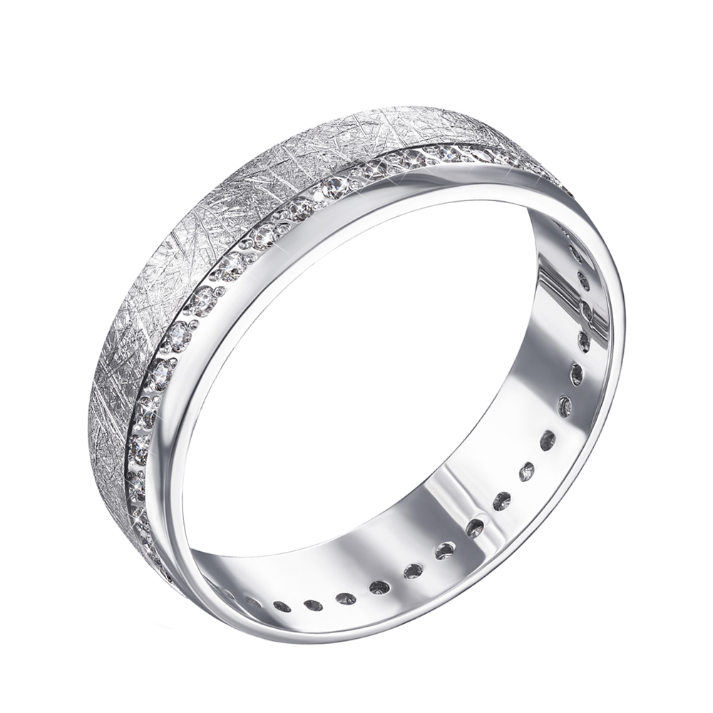 Обручка із срібла