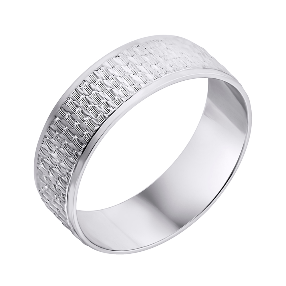 Обручка з срібла 1070-1-11/12/3